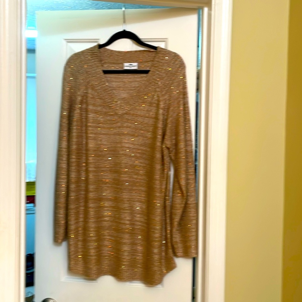 Princess Cruises Tunic Sweater with sparkle
